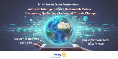 Rotary's Climate Change Conversations - AI for a Sustainable Future