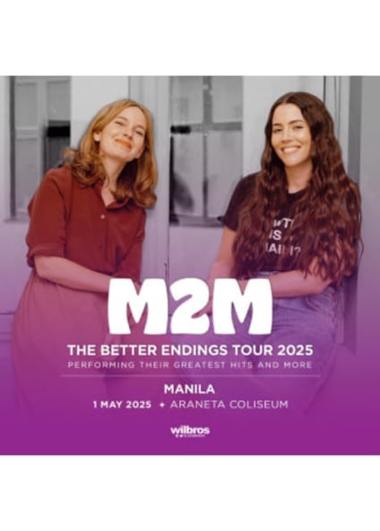 M2M Concert 2025 Philippines | M2M "The Better Endings Tour" 2025 in Manila | Araneta Coliseum