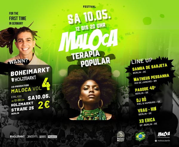 Maloca Berlin Vol. 4 x Bohei Markt – Samba Populäre-Therapie