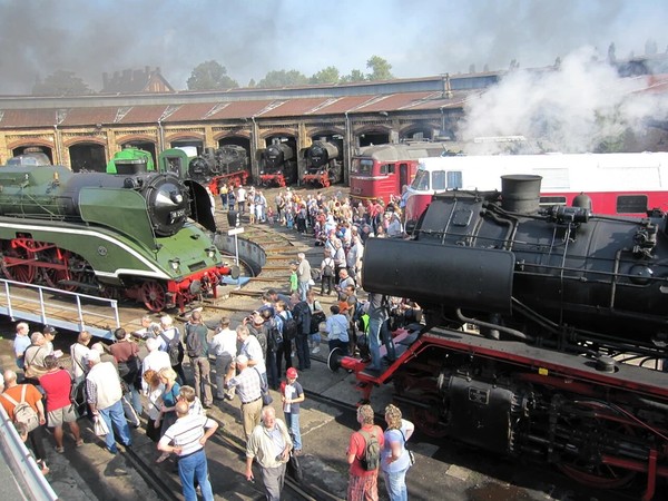Frühlingsfest im Bahnbetriebswerk Schöneweide