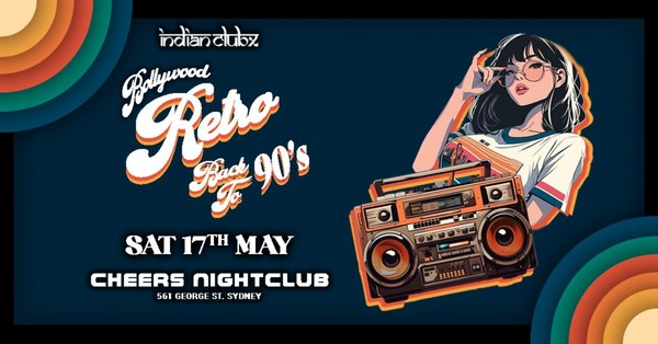 BOLLYWOOD RETRO Night at Cheers nightclub, Sydney