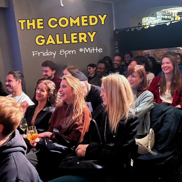 Friday Special: Stand up Comedy in an ART Gallery #Mitte