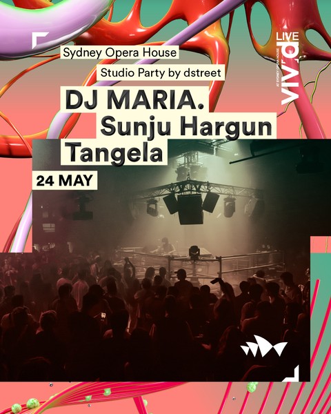 Studio Party by dstreet: DJ MARIA., Sunju Hargun, Tangela