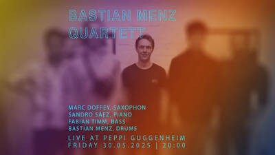 Jazz @ Peppi: Bastian Menz Quartett