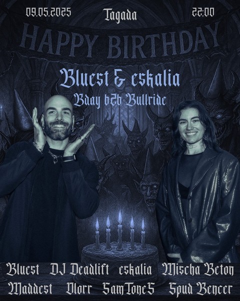Bluest & eskalia Bday b2b Bullride