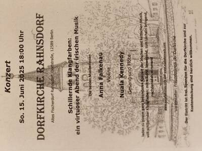 Keltisch-Irisch mit Violine, Flöte, Gesang in Rahnsdorf