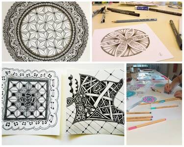 Kreative Muster mit Britta – Thema: Yin&Yang