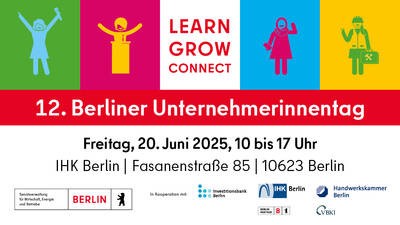 12. Berliner Unternehmerinnentag am 20. Juni 2025 in der IHK Berlin