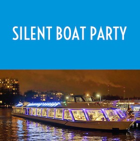 Silent Boat Party auf der Spree