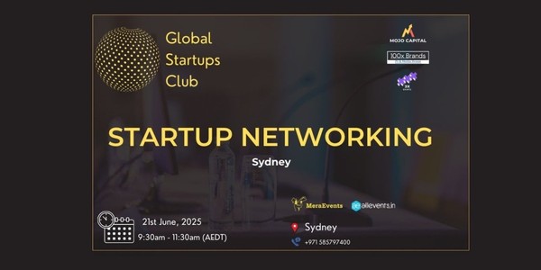 GLOBAL STARTUPS CLUB STARTUP NETWORKING Sydney Australia 2025