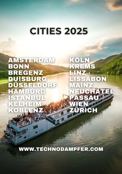 Techno Dampfer Hamburg with Thomas Schumacher