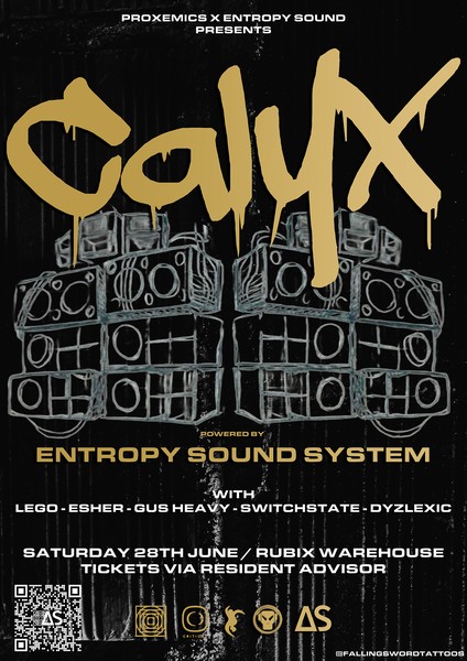 Proxemics & Entropy Sound presents: Calyx (UK)