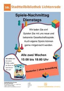 Spielenachmittage für Jung & Alt