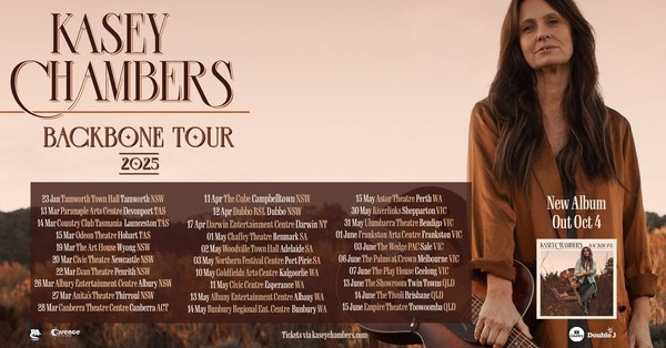 Kasey Chambers - Australian Backbone Tour 2025 | MELBOURNE Kasey Chambers - Australian Backbone Tour 2025 | MELBOURNE