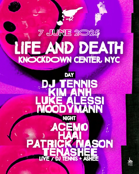 Life and Death: Moodymann, Patrick Mason, DJ Tennis, HAAi, Kim Anh + more [Day & Night]