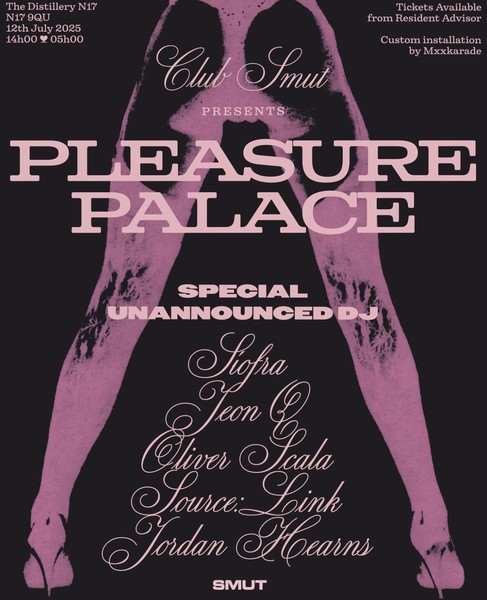 CLUB SMUT presents: Pleasure Palace