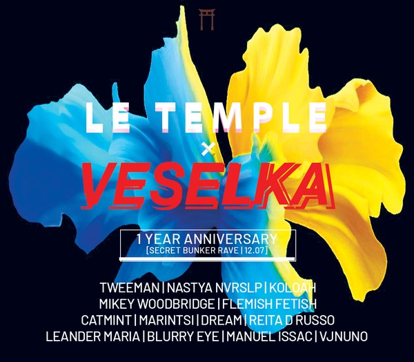 LE TEMPLE x VESELKA | BUNKER RAVE [FREE ENTRY*]