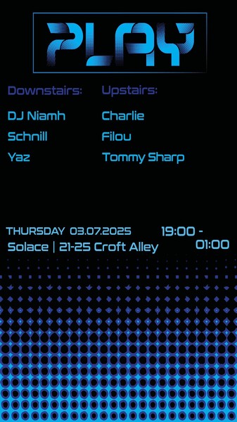 Solace Radio x Play Launch Party