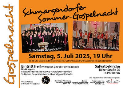Schmargendorfer Sommer-Gospelnacht 2025