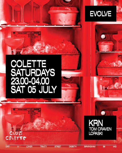 Colette Saturdays: Evolve W/ KRN