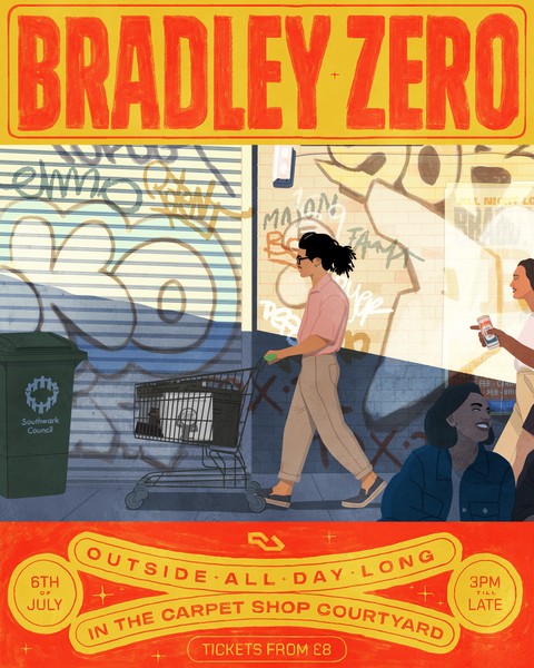 Bradley Zero All Day In The Courtyard - [SOLD OUT]